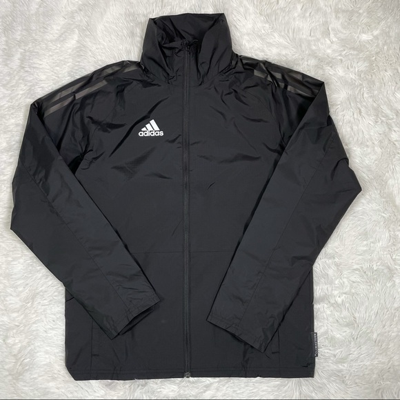 New Adidas Condivo 18 Storm Jacket Hooded Full-Zip BQ6548
